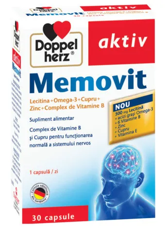 DOPPELHERZ AKTIV MEMOVIT 30 CAPSULE