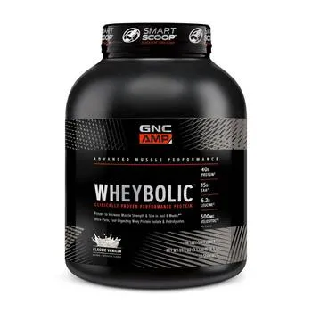 Proteina din zer cu aroma de vanilie, 1699.5g, GNC