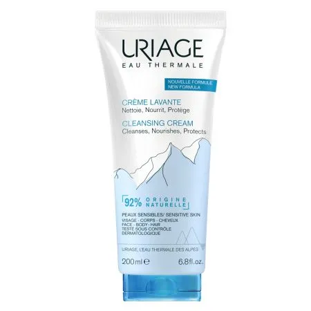 Creme lavante de curatare, 200 ml, Uriage