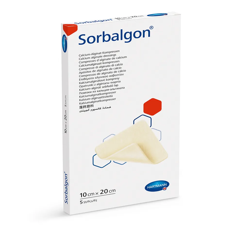 Sorbalgon Alginat Ca 10x20cm x 5 bucati