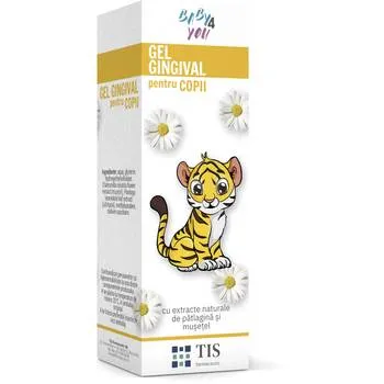 Gel gingival pentru copii Baby4You, 15ml, Tis Farmaceutic