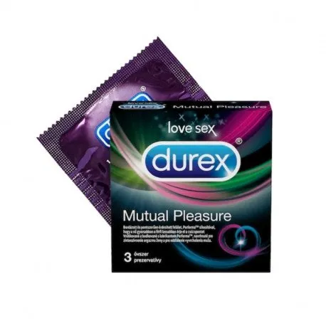 Durex Mutual Pleasure prezervative, 3 bucati