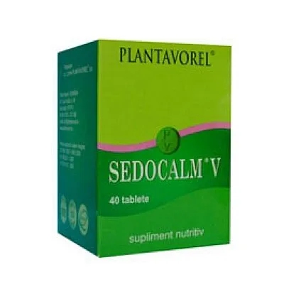 Sedocalm V , 40 comprimate