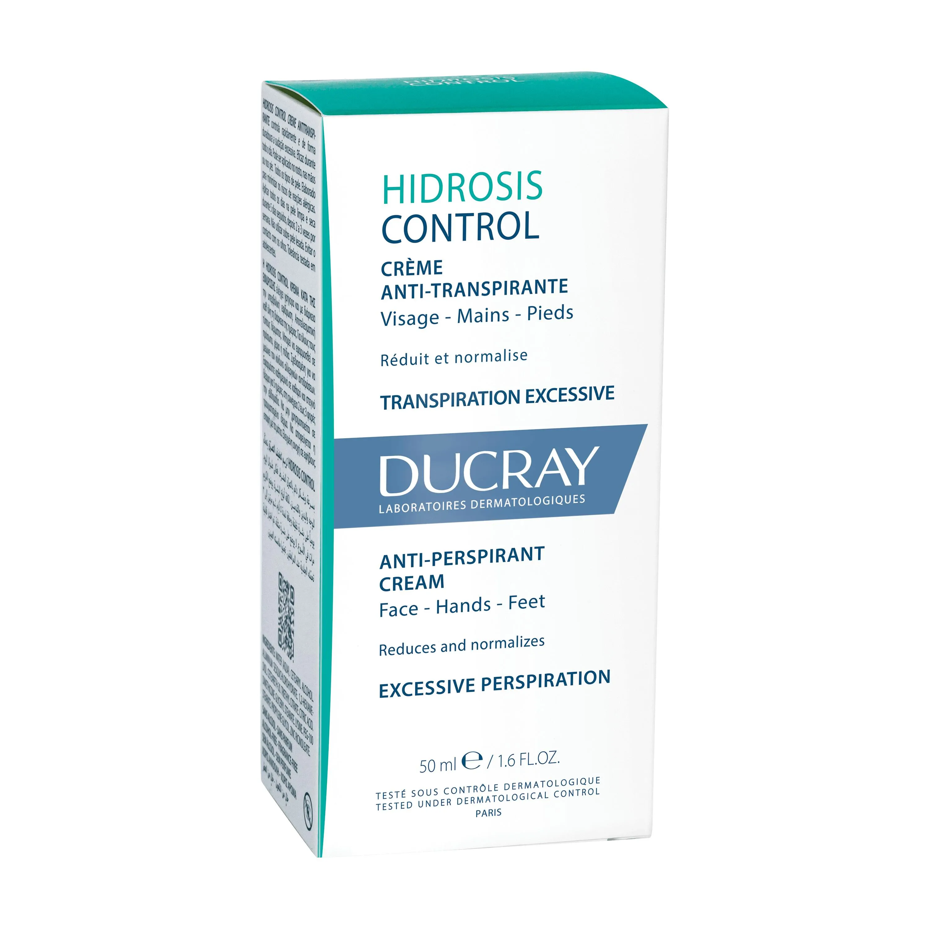 Ducray Hidrosis Control Crema Anti-perspiranta 50 ml