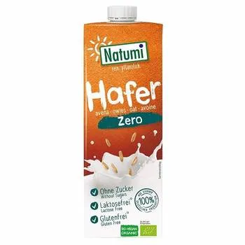 Lapte bio din ovaz cu zero zahar, 1l, Natumi