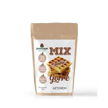 Mix pentru gofre keto, 100g, Laboratoarele Remedia