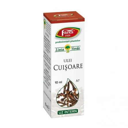 Ulei esential de cuisoare A7, 10 ml, Fares