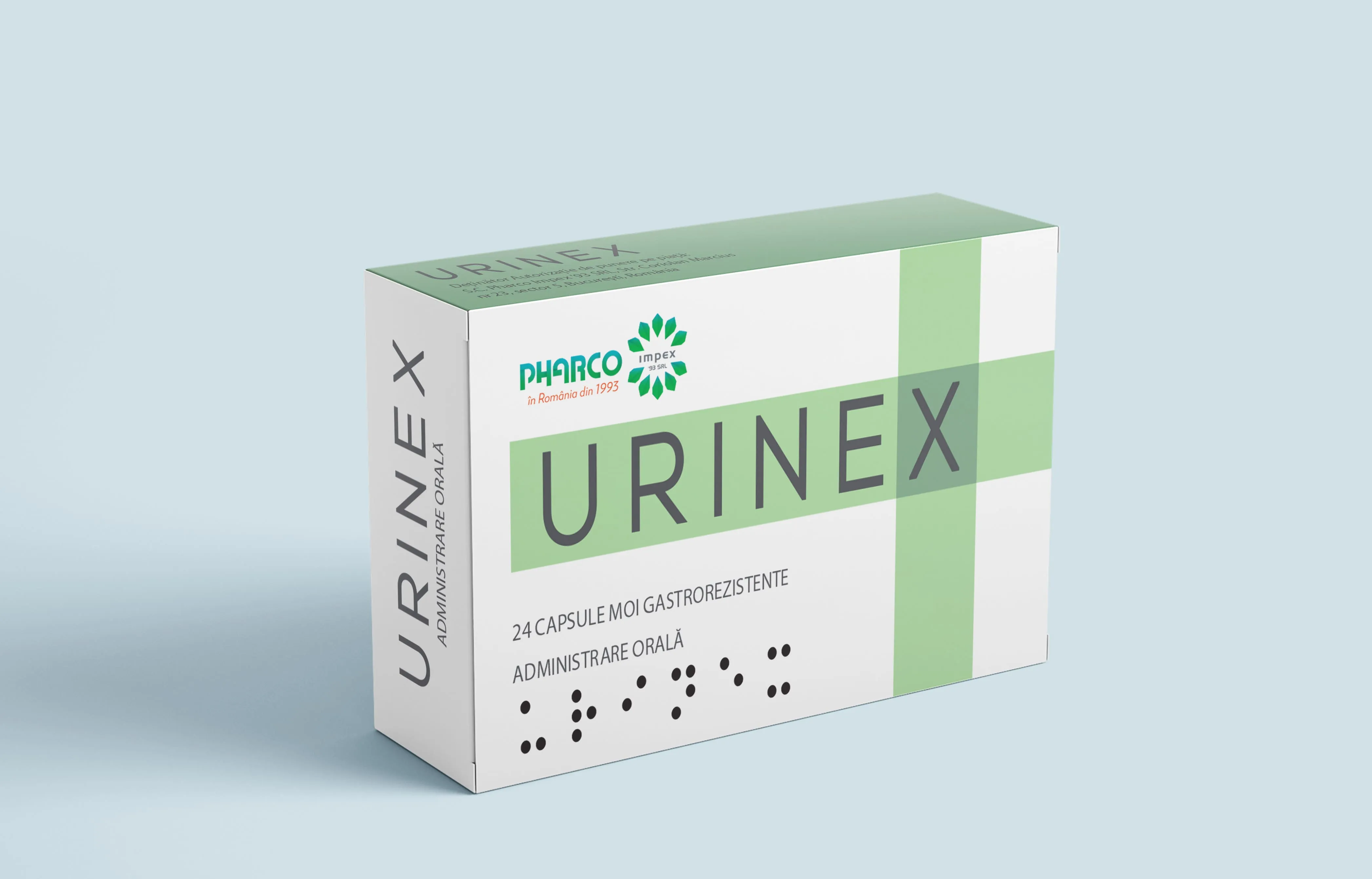 Urinex 24 capsule moi gastrorezistente