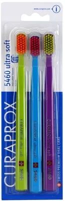Curaprox 5460 Periuta de dinti Ultra Soft 3 bucati