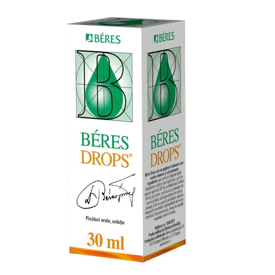 BERES DROPS PICATURI ORALE X 30 ML