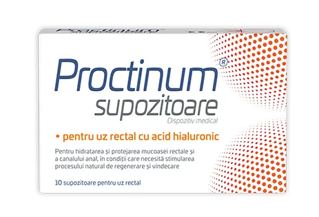 Zdrovit Proctinum 10 supozitoare
