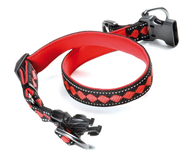 Zgarda nylon cu neopren -  2.5cm