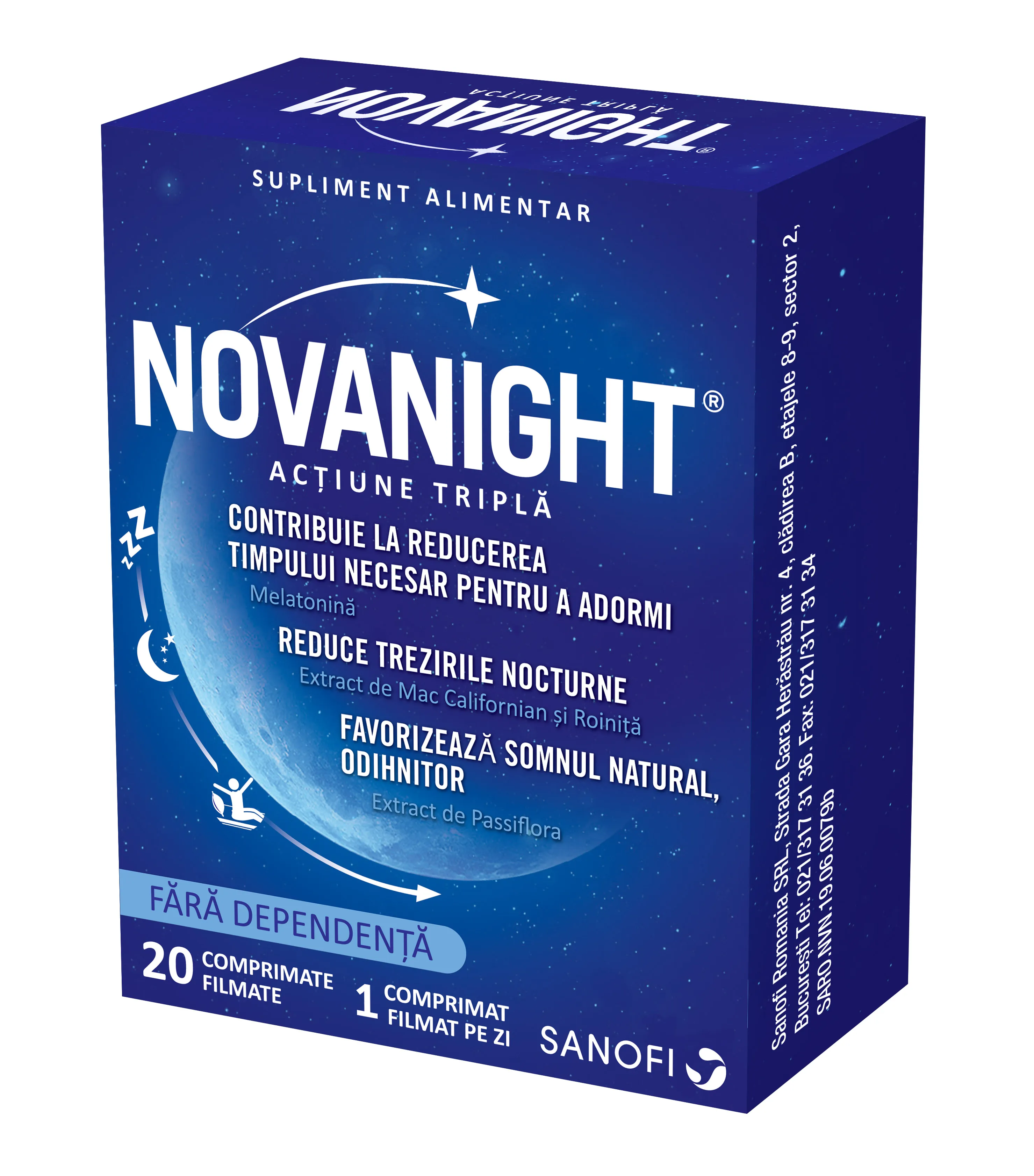 Novanight 20 comprimate SANOFI