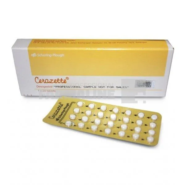 CERAZETTE 0,075 mg x 1 COMPR. FILM. 0,075mg NV ORGANON