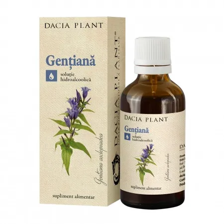 Dacia Plant Tinctura de Gentiana 50 ml