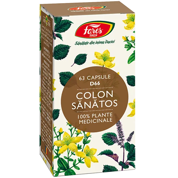FARES COLON SANATOS X 63 CAPSULE