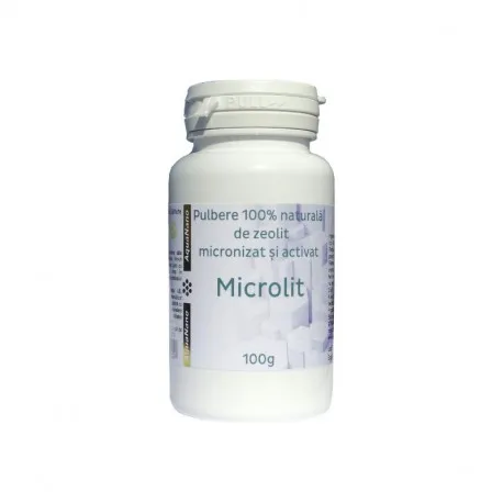 AGHORAS Microlit Zeolit micronizat si activat, 100g