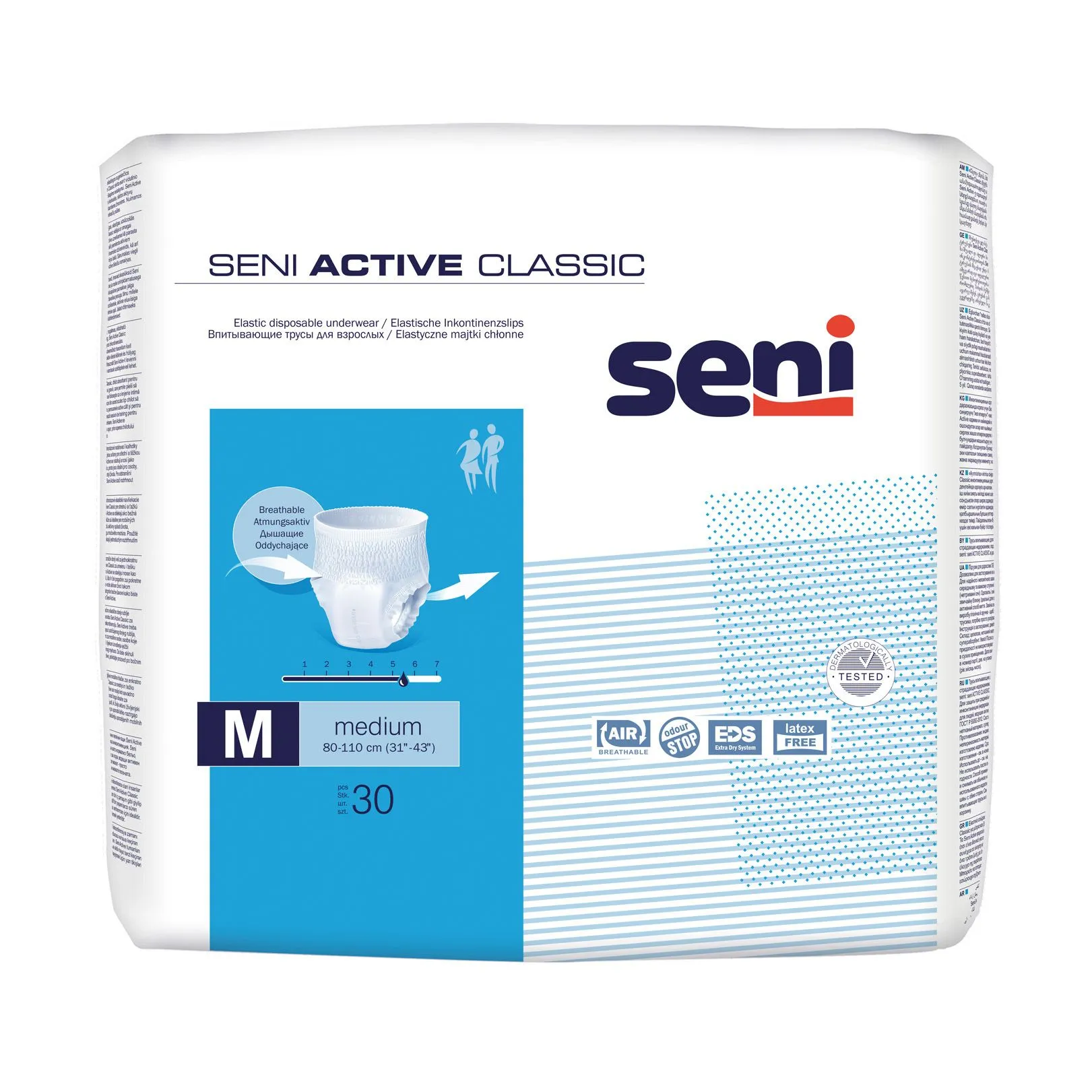 SENI-Activ Chilot NR.2  Mediu , 30bucati
