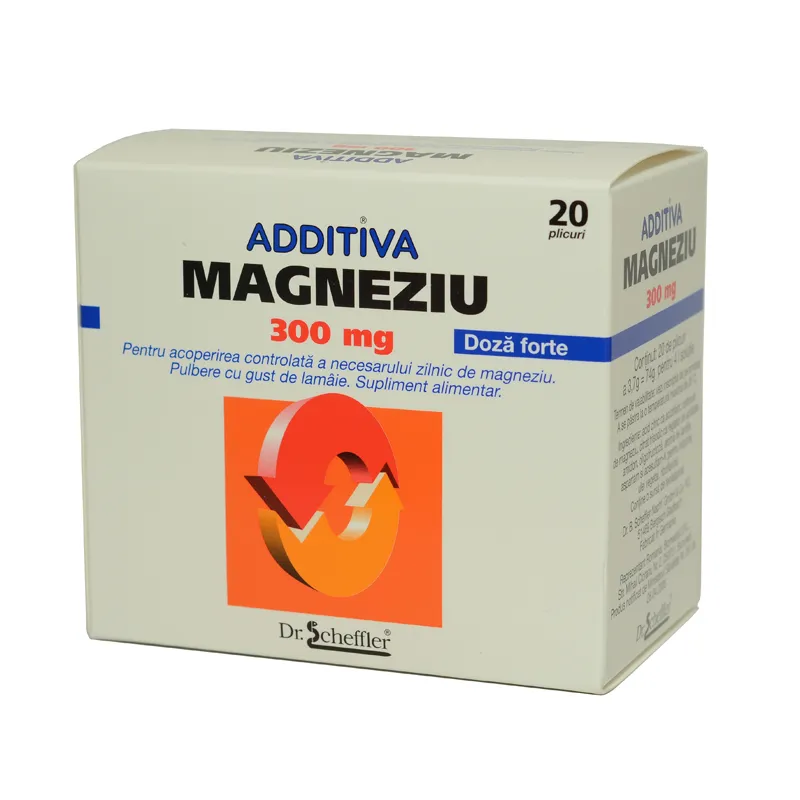 Additiva Magneziu ,20 plicuri