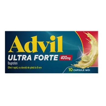 Advil Ultra Forte 400 mg, 10 capsule, GSK