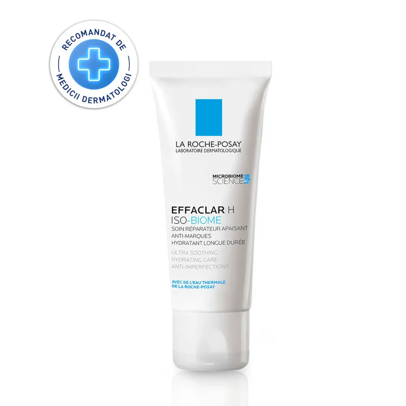 LA ROCHE POSAY EFFACLAR H ISO-BIOME CREMA HIDRATANTA PIELE GRASA FRAGILIZATA 40ML