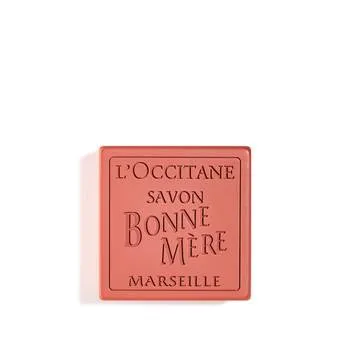 Sapun Bonne Mere Rubarba si Busuioc, 100g, L'Occitane