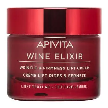 Apivita Wine Elixir Crema de zi cu densitate usoara, 50ml