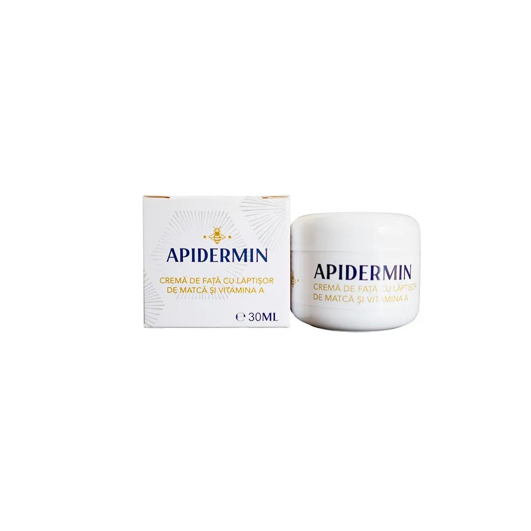 Crema de fata cu laptisor de matca Apidermin, 30 ml, Complex Apicol