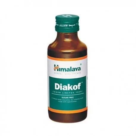 Diakof sirop, 100 ml - impotriva tusei, fara indulcitori