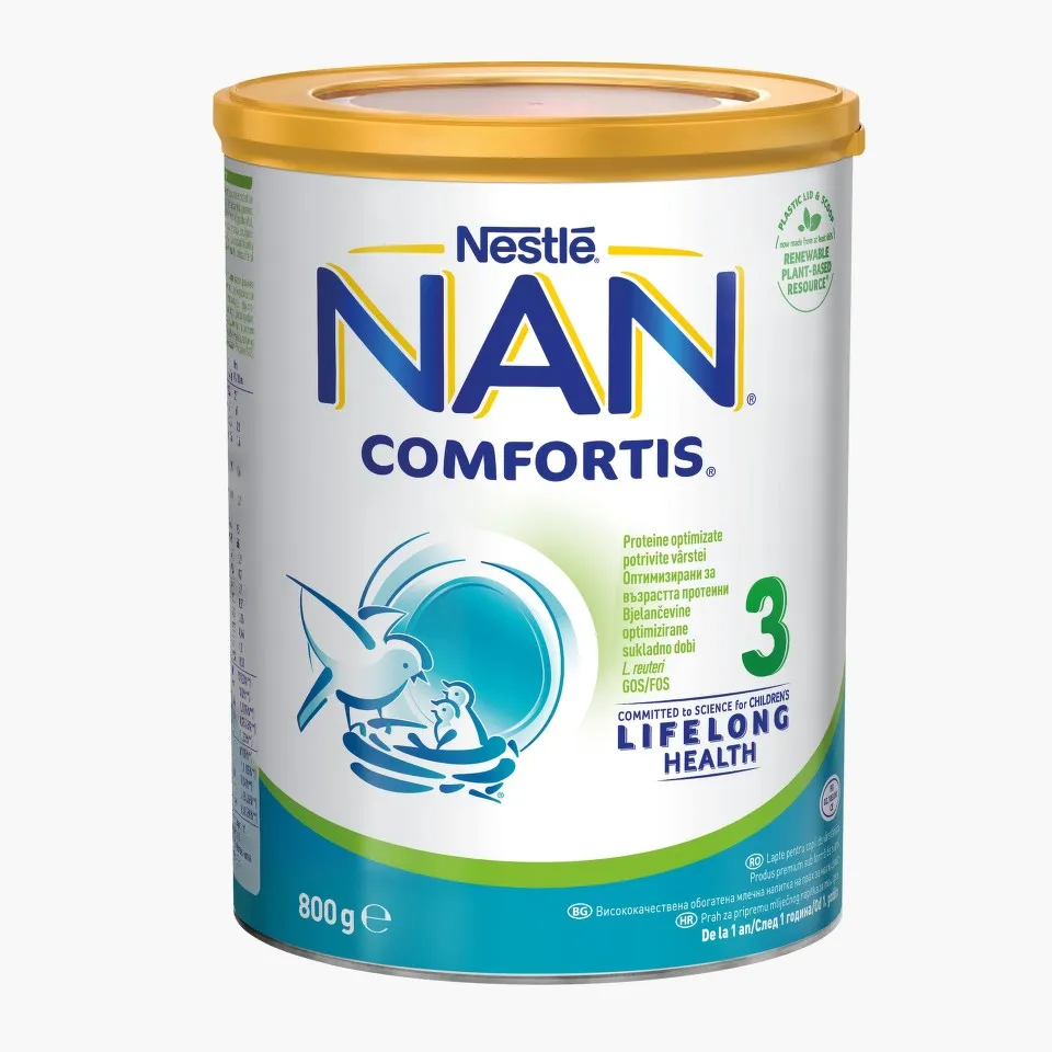 NESTLE LAPTE PRAF NAN 3 COMFORTIS 800G