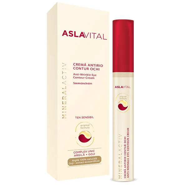 Crema antirid contur ochi PS 15 ml, Aslavital