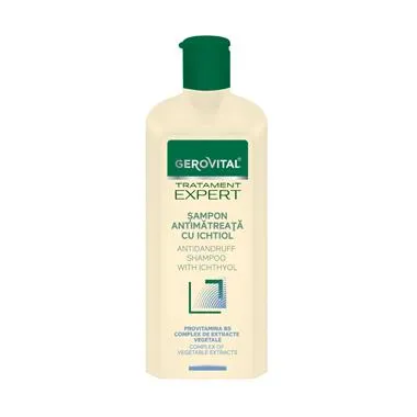 Sampon antimatreata cu Ichtiol Tratament Expert, 250 ml, Gerovital 1150