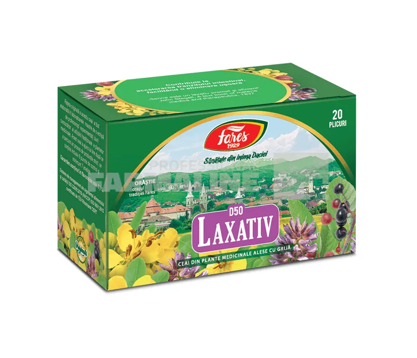 Fares Ceai laxativ 20 plicuri
