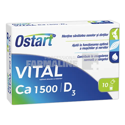 Ostart Vital Ca 1500 + D3 10 plicuri