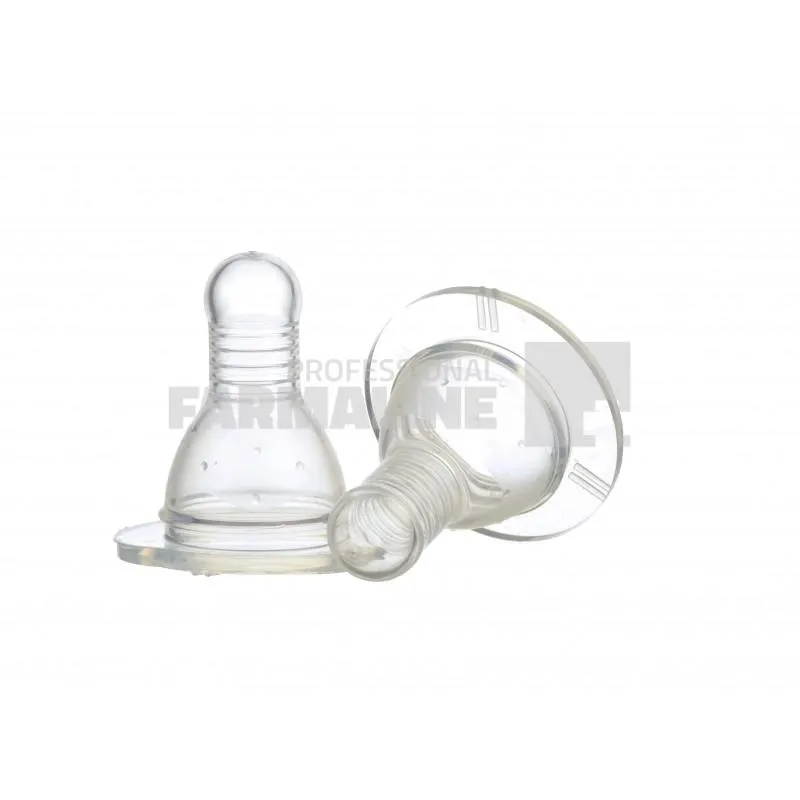 Minut Baby TR 2011006 Tetina silicon 0+ luni 2 bucati