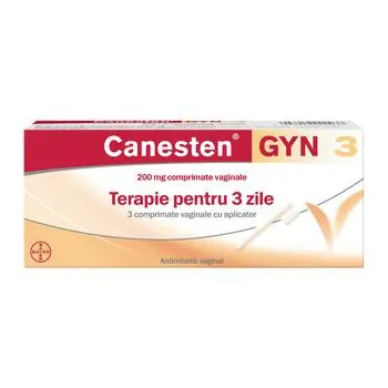 Canesten Gyn 3, 3 comprimate vaginale, Bayer