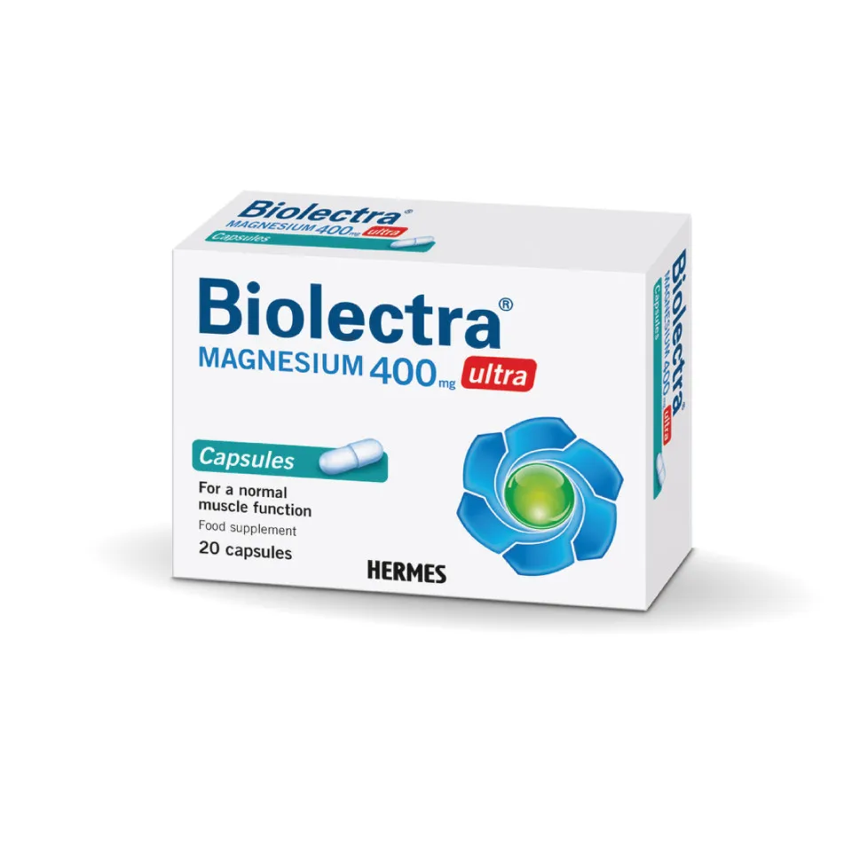 BIOLECTRA MAGNEZIU 400MG ULTRA 20 CAPSULE