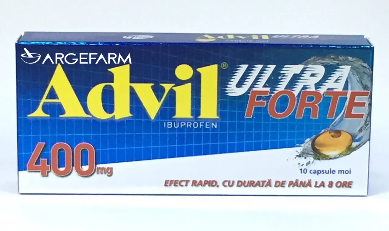 Advil Ultra Forte 400mg ,10cps.moi