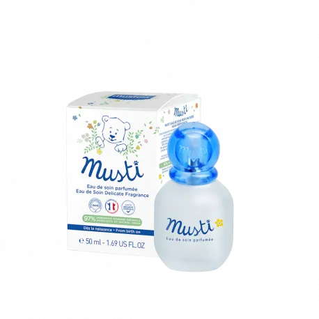 Mustela Musti Apa de ingrijire parfumata, 50ml