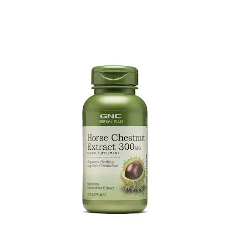 GNC HERBAL+ HORSE CHESTNUT 300 MG 100 CAPSULE