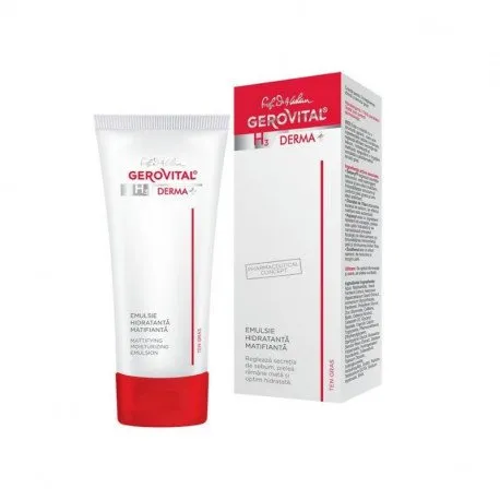 3860 Gerovital H3 Derma+ Emulsie hidratanta matifianta, 50ml