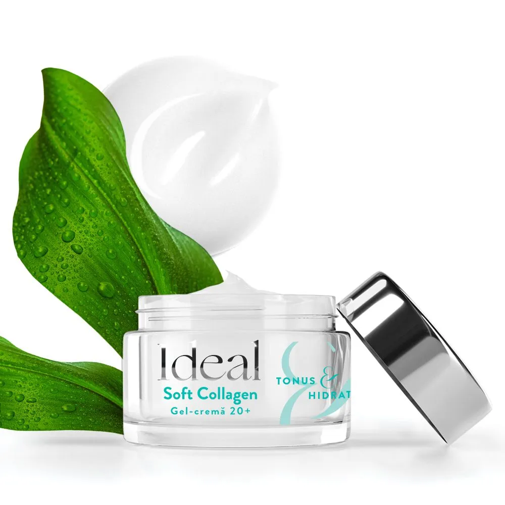 Gel-Crema Ideal Soft Collagen 20+, 50 ml, Fiterman