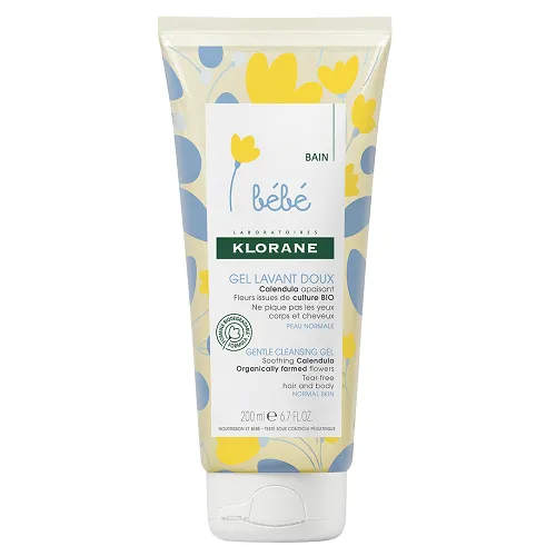 KLORANE BEBE gel spumant curatare delicata x 200ml