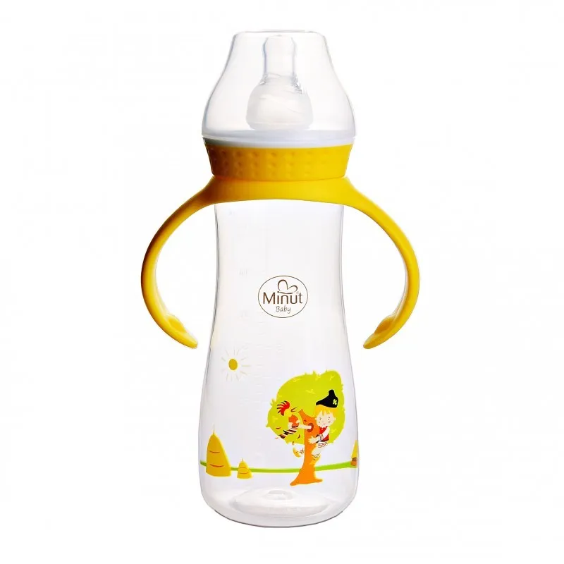 Biberon Manere cu Tetina Silicon 3+ 250ml