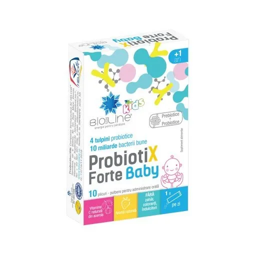 PROBIOTIX FORTE BABY 10 PLICURI HELCOR