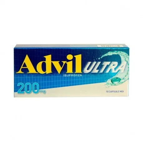 Advil Ultra 200mg, 10 capsule moi