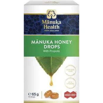 Dropsuri cu miere de Manuka MGO 400+ si propolis, 65g, Manuka Health