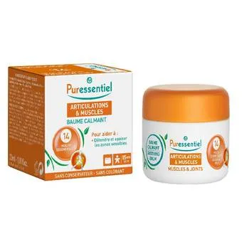Muscle & Joints - Unguent Bio antireumatic cu 14 uleiuri esentiale, 30ml, Puressentiel