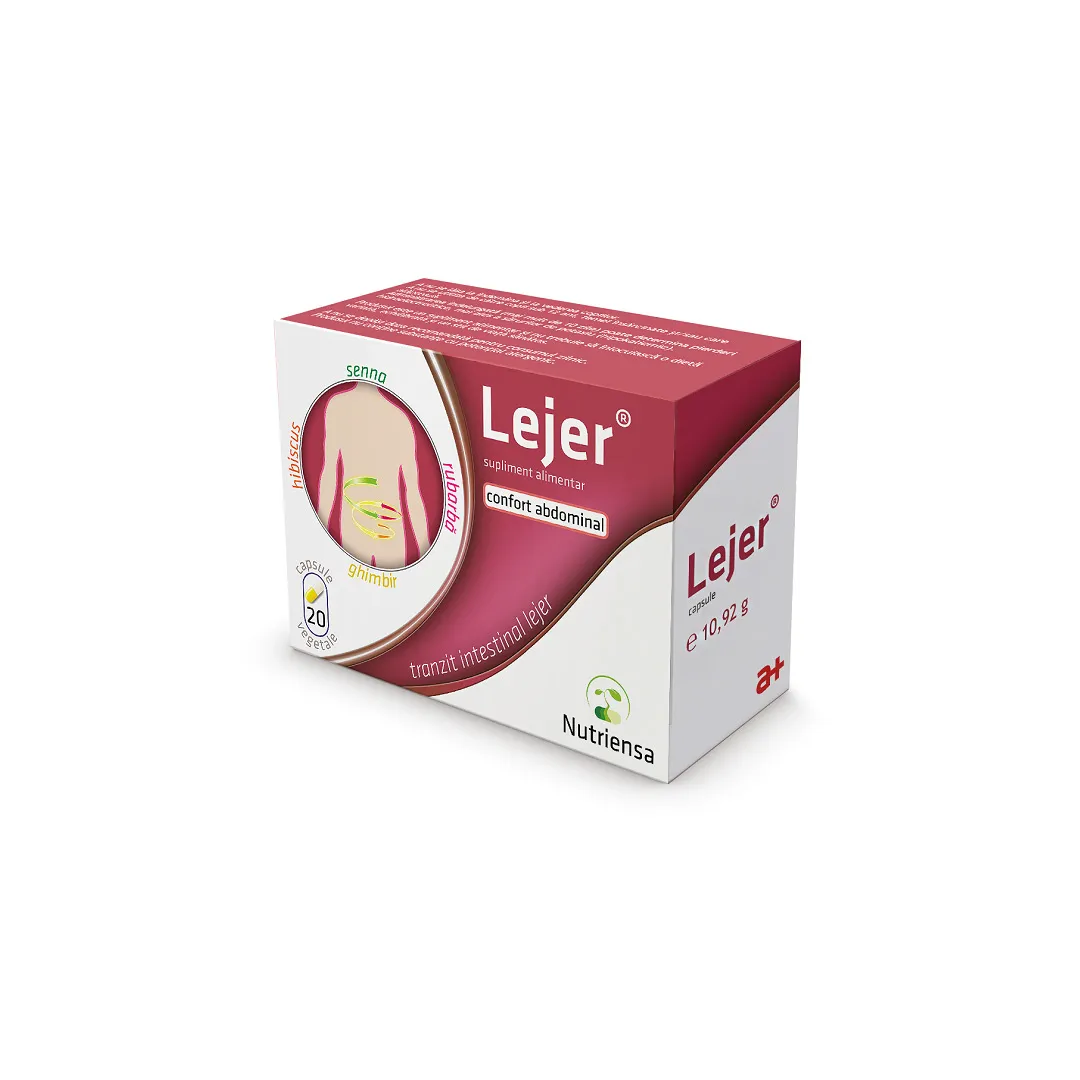 Lejer, 20 capsule, Antibiotice SA