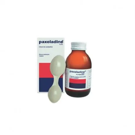 Paxeladine sirop 0.2 %, 125 ml, pentru tuse iritativa